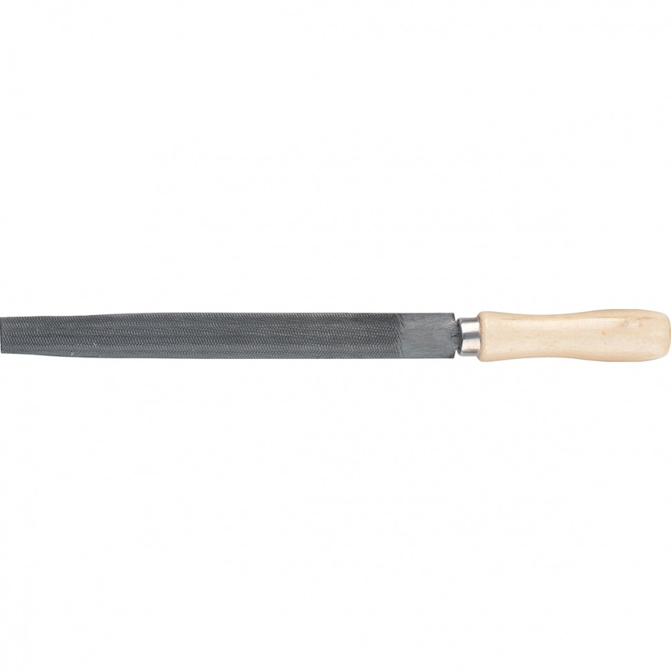 Напильник, 250 мм, полукруглый, деревянная ручка// СИБРТЕХ 16329