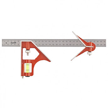 Угольник, 300 мм, металлический, комбинированный// SPARTA 323675