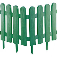 Забор декоративный "Классика", 29 х 224 см, зеленый // PALISAD Россия 65003