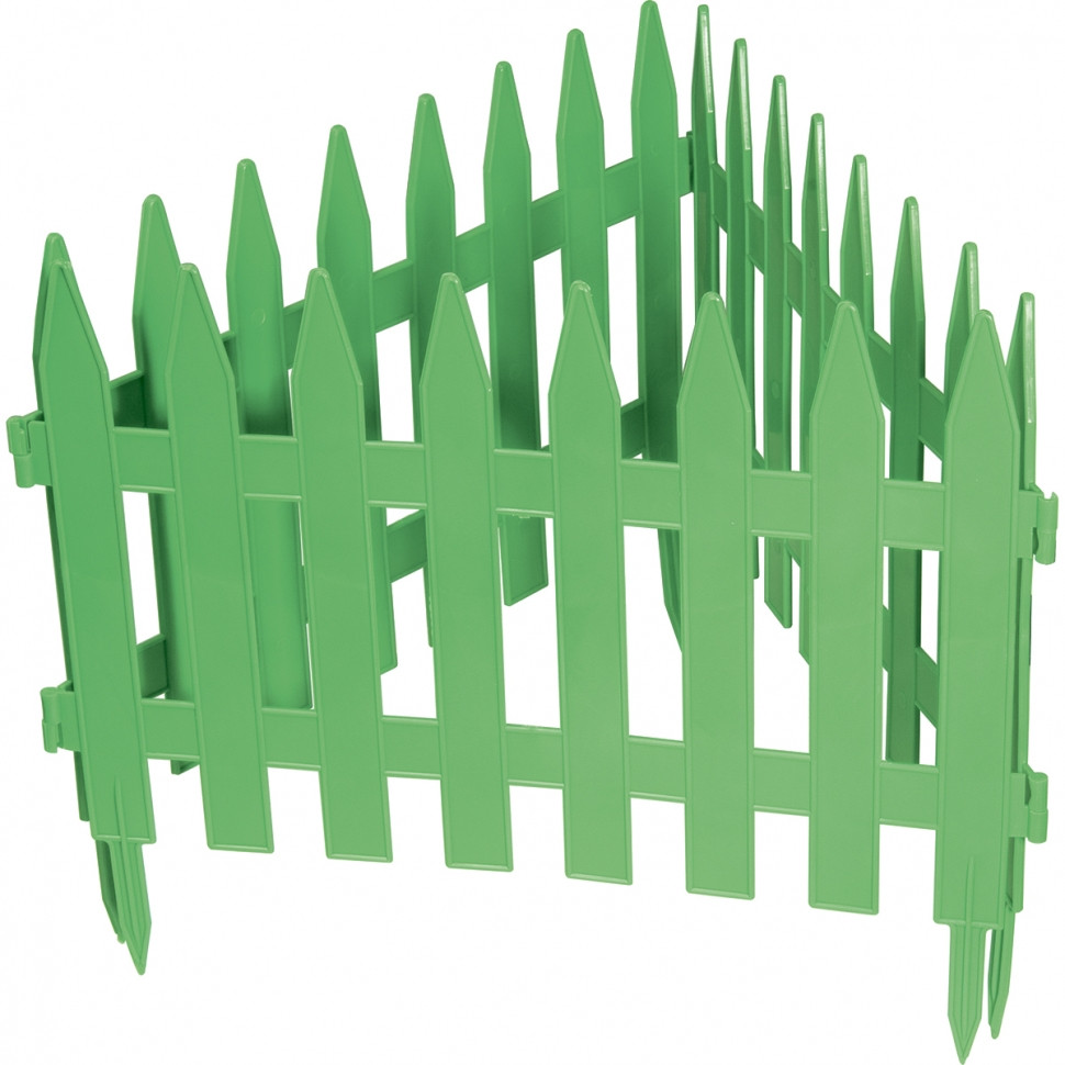 Забор декоративный "Рейка", 28 х 300 см, зеленый// PALISAD Россия 65005