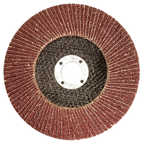 Круг лепестковый торцевой, P 60, 115 х 22,2 мм// MATRIX 74028 - фото 1 - id-p67411437