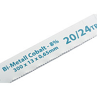 Полотна для ножовки по металлу, 300 мм, VARIOZAHN, BiM, 2 шт.// GROSS 77731