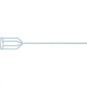Миксер для гипсовых смесей, 80 х 530 мм, оцинкованный, шестигранный хвостовик 8 мм//MATRIX 84841