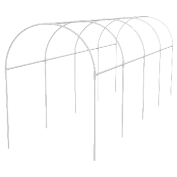 Каркас парника пластиковый 3х1,1х1,2м, дуга d20мм, белый PALISAD 63901