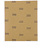 Шлифлист на бумажной основе, P 2000, 230 х 280 мм, 10 шт., водостойкий MATRIX 75629, фото 3
