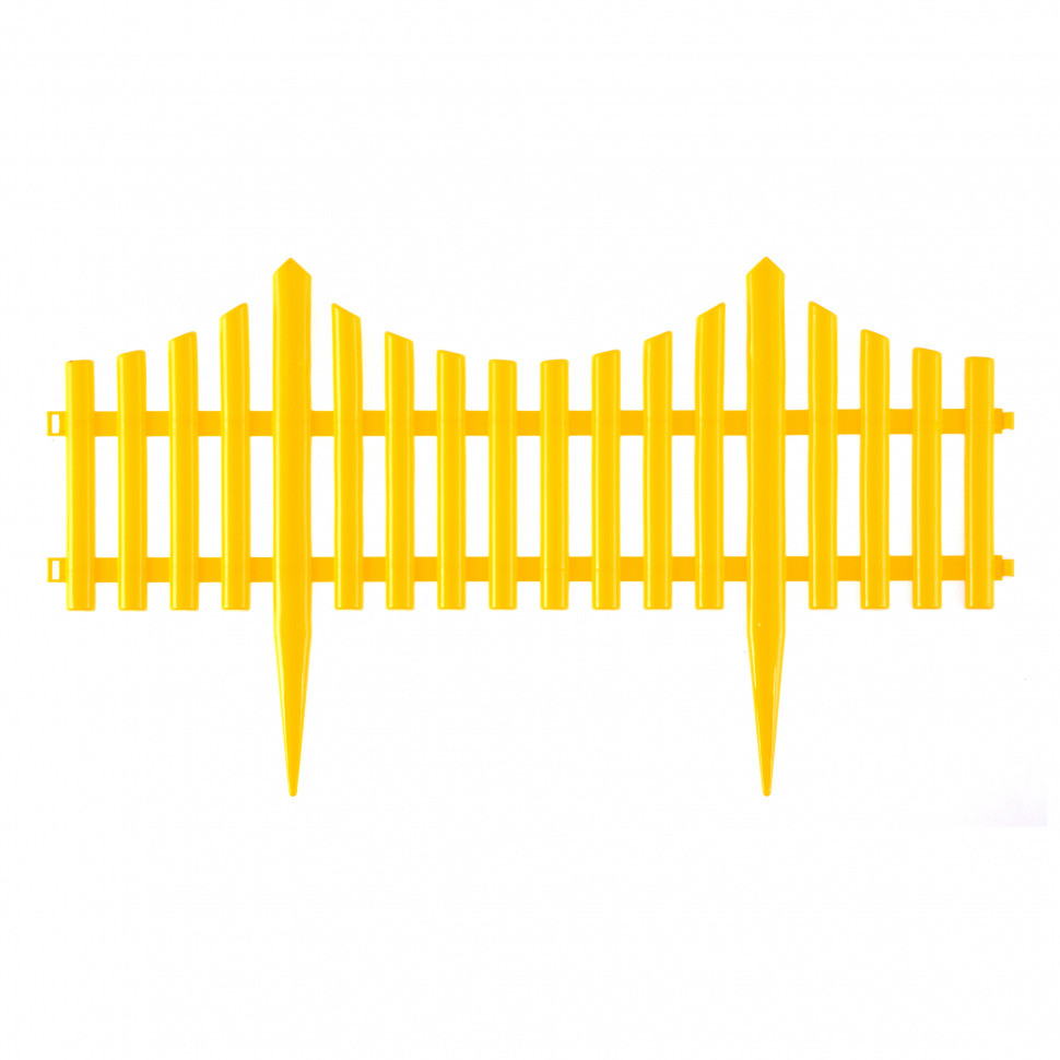 Забор декоративный "Гибкий", 24 x 300 см желтый Palisad65016 - фото 1 - id-p106376794