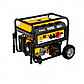 Генератор бензиновый PS 80 E-3, 6.5 кВт, 400 В, 25 л, электростартер Denzel946954, фото 5