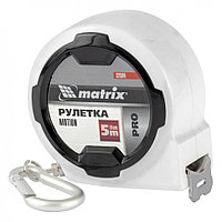 Рулетка Motion, 5 м x 19 мм, возможность записи, карабин-держатель, PRO Matrix32594