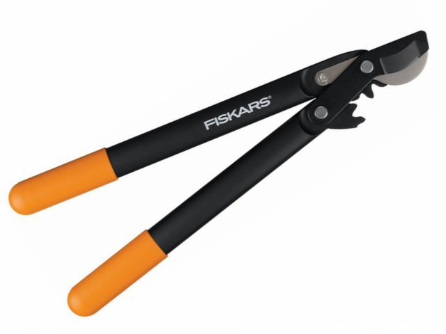 АКЦИЯ! Скидка 10% при заказе! Сучкорез плоскостной L70 FISKARS PowerGear с загнутыми лезвиями малый (112190)