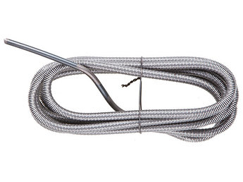 Трос сантехнический пружинный ф 13,5 мм длина 20 м (Канализационный трос используется для прочистки