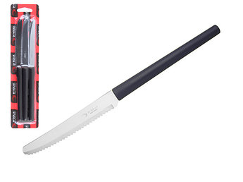 Набор ножей столовых, 3шт., серия MILLENIUN, черные, DI SOLLE (Супер цена! Длина: 213 мм, длина лезвия: 101