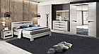 Комплект мебели для спальни Лючия 4-х дверный (бетон пайн белый/венге), фото 2