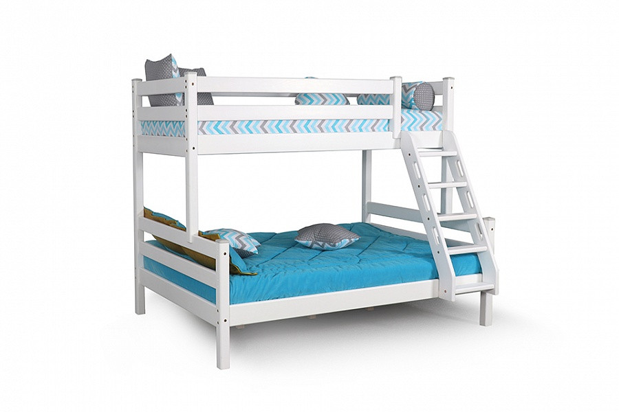 Кровать двухъярусная "Адель" лаванда ( 3 варианта цвета) фабрика МебельГрад - фото 2 - id-p137216921