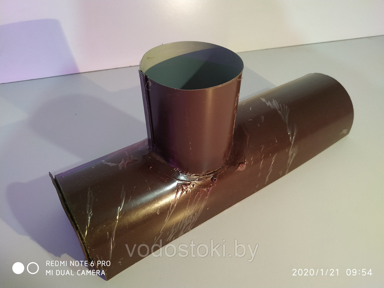 Водосток с полимерным покрытием Желоба,Трубы - фото 4 - id-p105331737