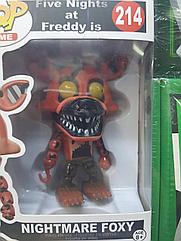 Игрушка Аниматроник кошмарный Фокси (Nightmare Foxy) Funko Pop (аналог)