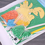 Набор для детского творчества из мягкого пластика "Объемная самоклеящаяся аппликация" в ассортименте, фото 2