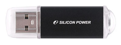 USB Flash Silicon-Power Ultima II I-Series Black 16 Гб (SP016GBUF2M01V1K)