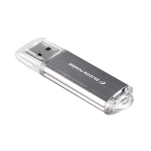 USB Flash Silicon-Power Ultima II I-Series Silver 16 Гб (SP016GBUF2M01V1S)