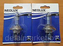 Лампа галогенная NEOLUX  H4 12 V 60/55W P43T-38