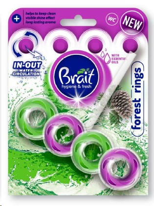 Туалетный блок BRAIT HYGIENE & FRESH "FOREST RINGS"