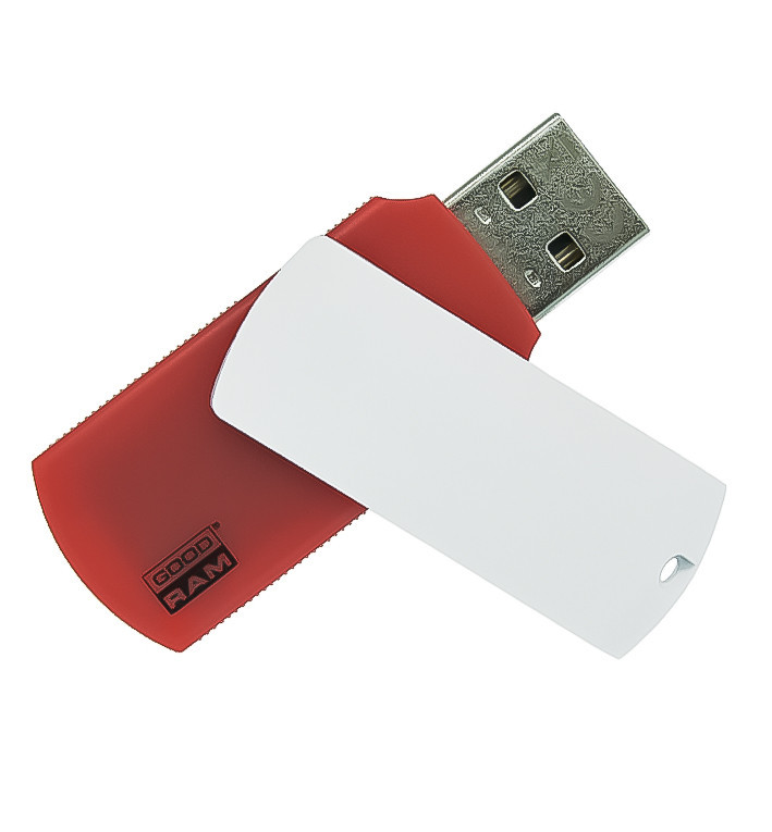 Флеш накопитель USB 2.0 Goodram Colour, пластик, красный/белый, 8 Gb - фото 1 - id-p137293515