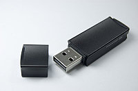 Флеш накопитель USB 2.0 Goodram Edge UEG2, металл, черный, 32Gb
