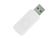 Корпус для флеш накопителя Twister, пластик Софт Тач, белый, 16 Gb