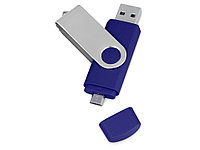 USB/micro USB-флешка на 16 Гб «Квебек OTG» (02.16)