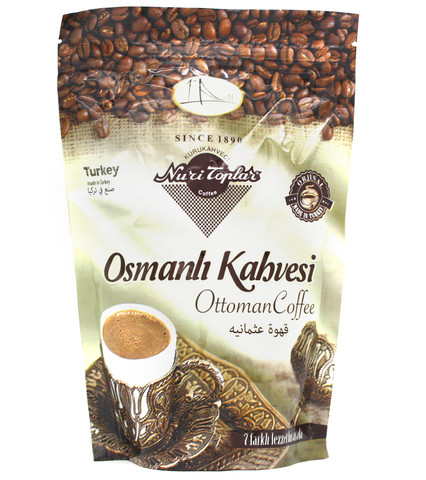 Османский молотый кофе Kurukahveci nuri toplar, 250 гр - фото 1 - id-p137296212