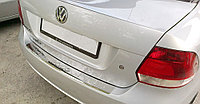 Накладка на бампер VW POLO (2009->)