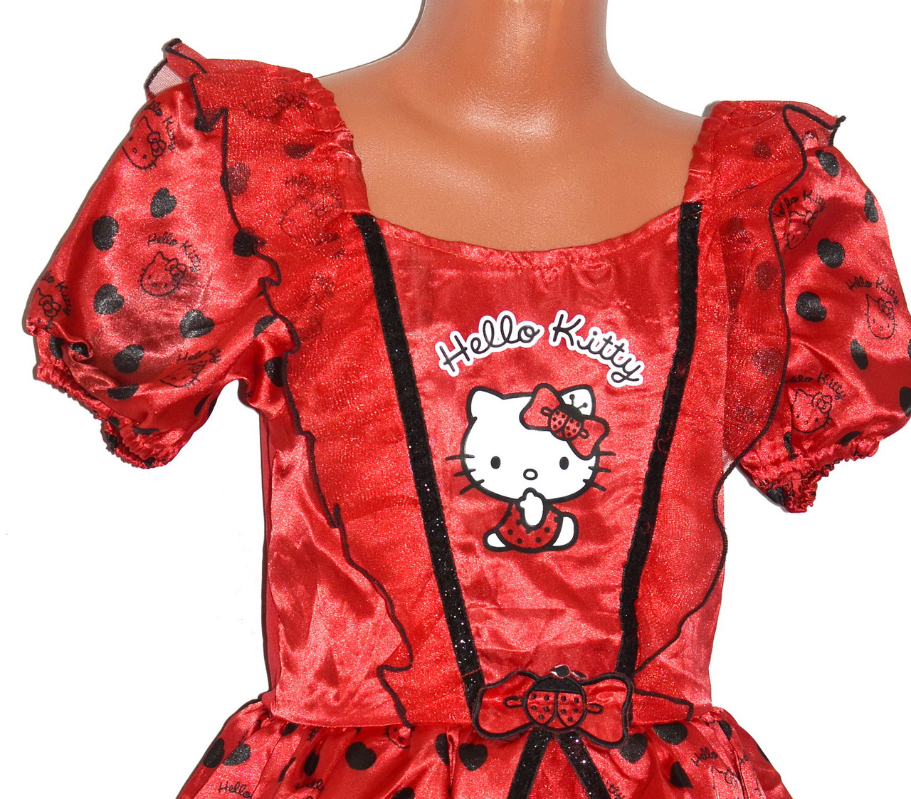 Платье Hello Kitty на 6-8 лет нарядное - фото 2 - id-p137299738
