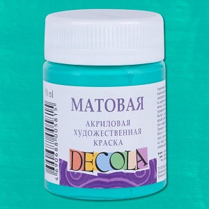 Мятная акрил матовый Декола 50 мл