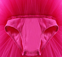 Балетное платье-пачка (4) ярко-розовое, фото 5