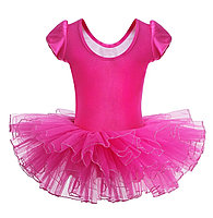 Балетное платье-пачка (4) ярко-розовое, фото 2