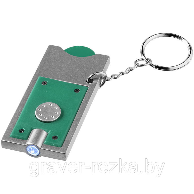 Брелок-держатель для монет Allegro с фонариком для ключей - фото 1 - id-p137304345