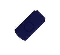 Корпус для флеш накопителя Twister, пластик Софт Тач, темно-синий