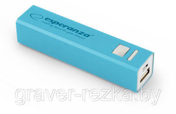 Портативное зарядное устройство (повербанк,пауэрбанк, powerbank, power bank, зарядное устройство) Esperanza - фото 1 - id-p137307143