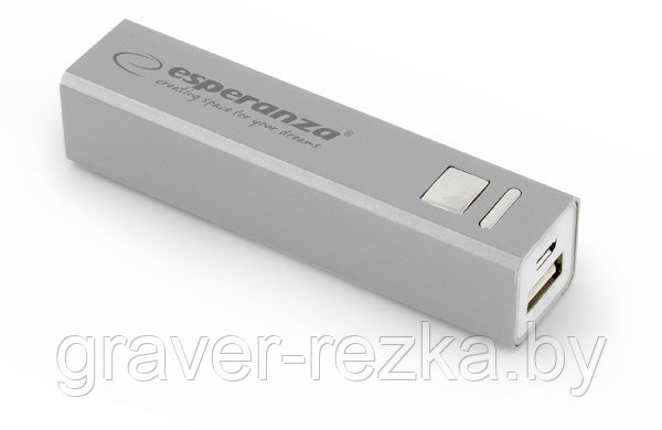 Портативное зарядное устройство (повербанк,пауэрбанк, powerbank, power bank, зарядное устройство) Esperanza - фото 1 - id-p137307144