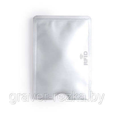 Футляр для кредитной карты с защитой RFID, алюминий - фото 1 - id-p137307660