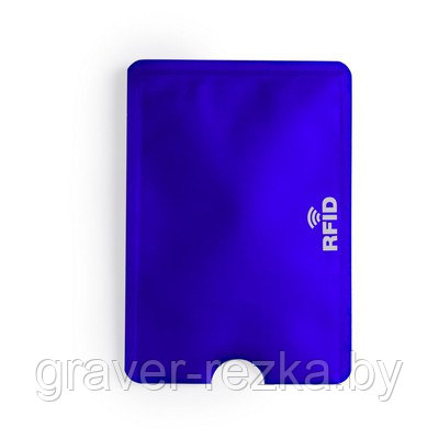 Футляр для кредитной карты с защитой RFID, алюминий - фото 1 - id-p137307662