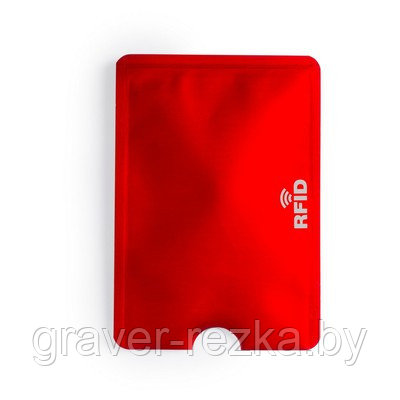 Футляр для кредитной карты с защитой RFID, алюминий - фото 1 - id-p137307663