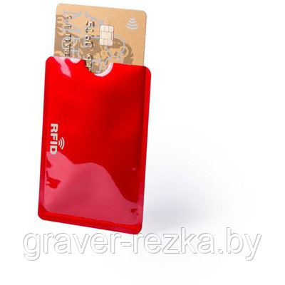 Футляр для кредитной карты с защитой RFID, алюминий - фото 2 - id-p137307663