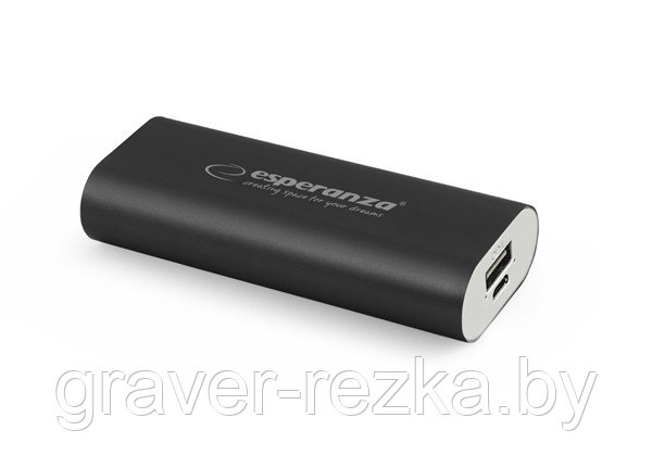 Портативное зарядное устройство (повербанк,пауэрбанк, powerbank, power bank, зарядное устройство) Esperanza - фото 1 - id-p137307846