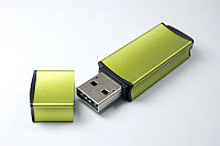 Флеш накопитель USB 2.0 Goodram Edge UEG2, металл, светло-зеленый, 128Gb