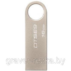 Флеш накопитель USB 2.0 Kingston DataTraveler SE9, металл, серебристый - фото 1 - id-p137308086
