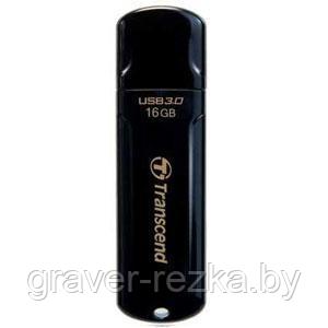 Флеш накопитель USB 3.0 Transcend JetFlash 700, пластик, черный, 16GB - фото 1 - id-p137308190