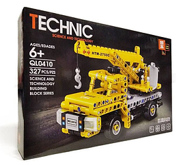 Конструктор Техник Technic "Автокран", 327 деталей, аналог Lego, арт.QL0410