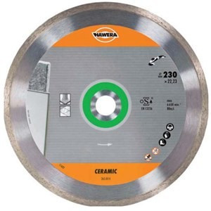 Алмазный диск по керамике HAWERA 230x22,23 мм - фото 1 - id-p66369861
