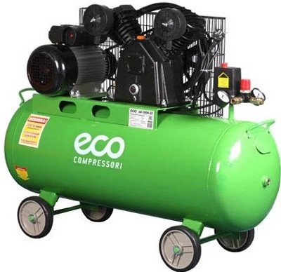 Компрессор ременной ECO AE-1004-22, 2,2 кВт, 380л/мин, 100 л, 8 атм, 90 кг - фото 1 - id-p41923521