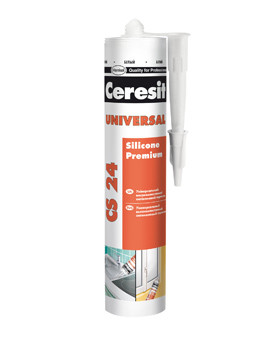 Герметик универсальный Ceresit CS 24 белый 280 мл. - фото 1 - id-p10404769
